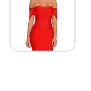 brand new BANDAGE miss circle fitted dress